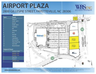 Plus de détails pour Airport Plz, Fayetteville, NC - Terrain à vendre