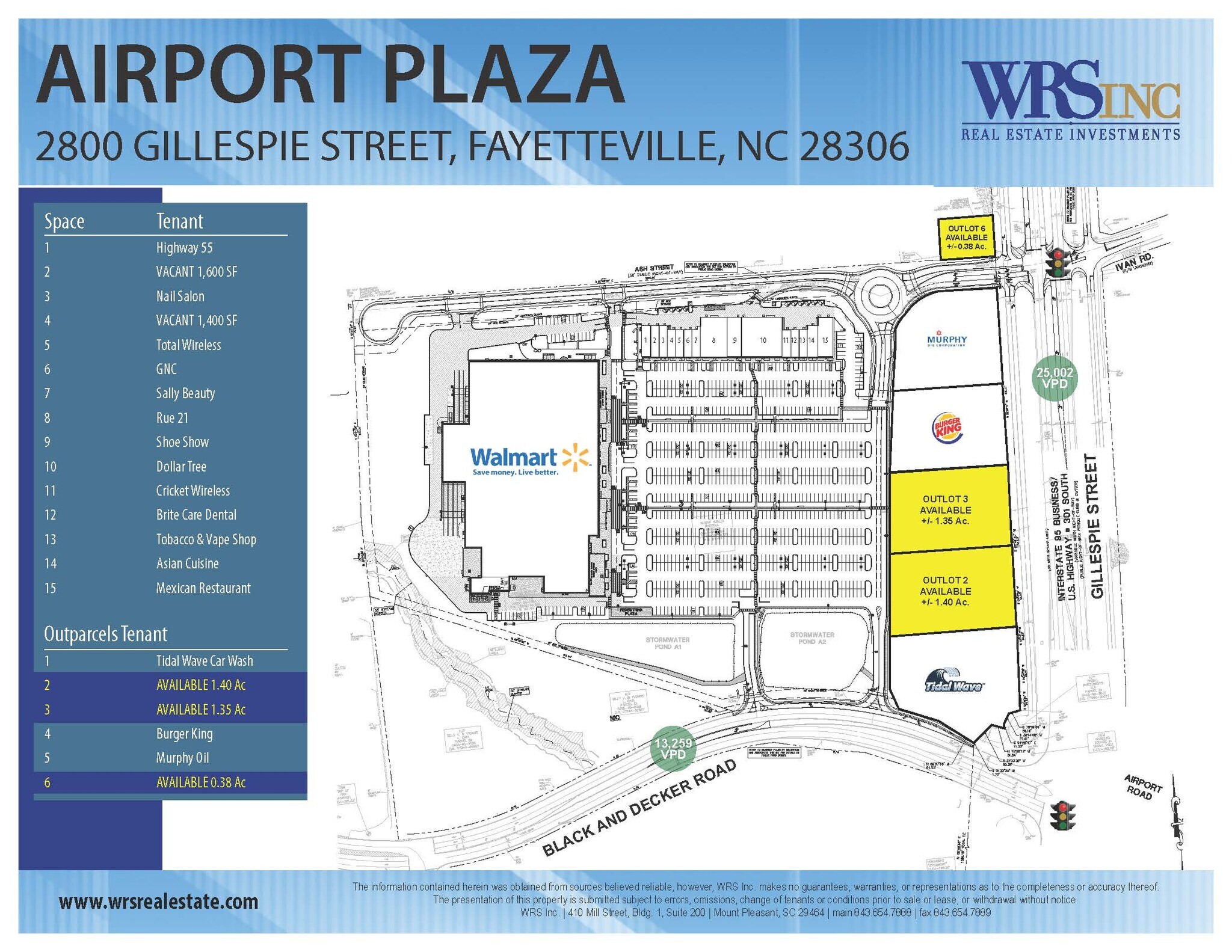 Airport Plz, Fayetteville, NC à vendre Photo du bâtiment- Image 1 de 2