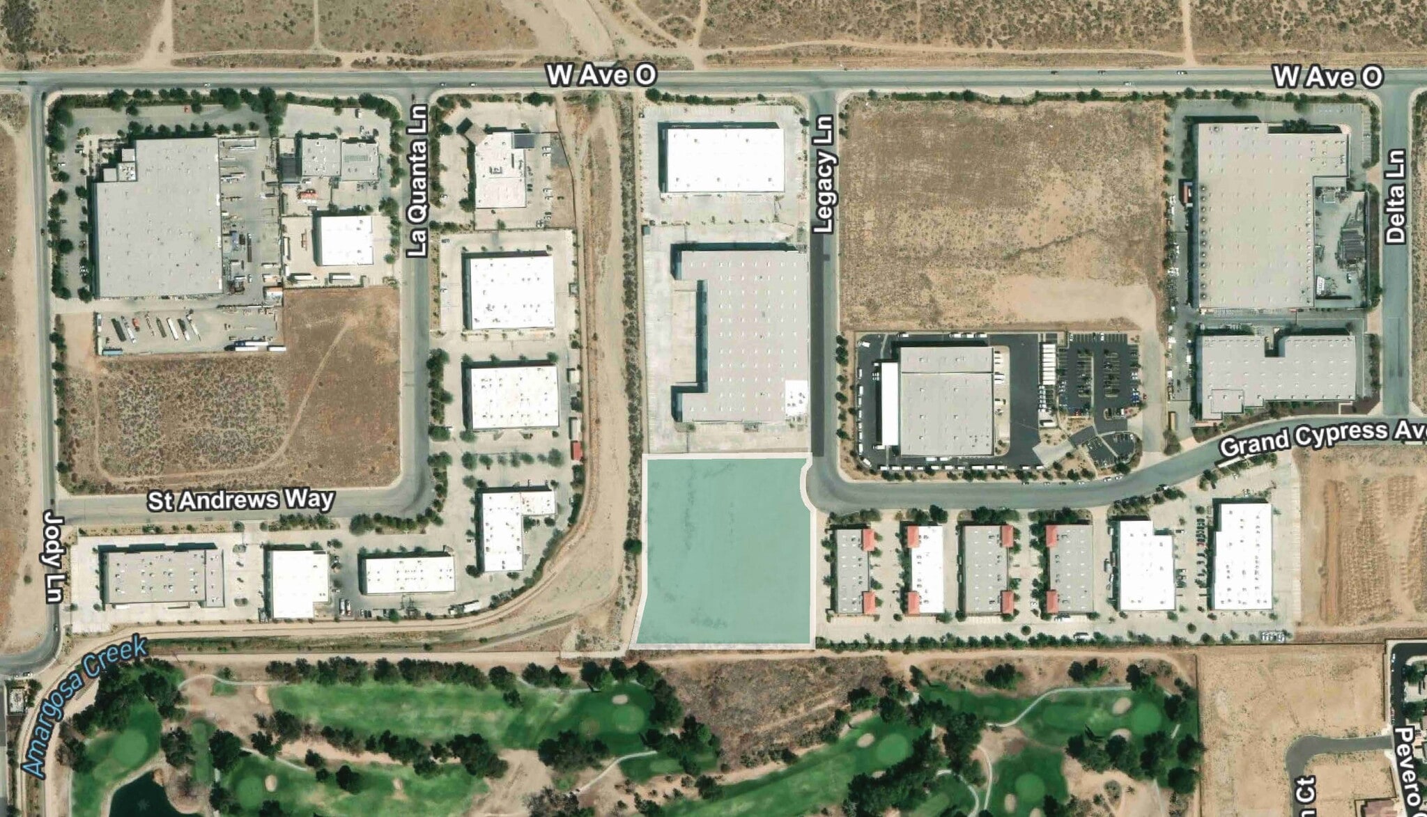 Legacy Ln & Grand Cypress Ave, Palmdale, CA for sale Aerial- Image 1 of 3