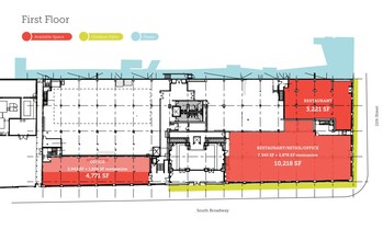 1111 S Broadway, Los Angeles, CA for lease Floor Plan- Image 1 of 1