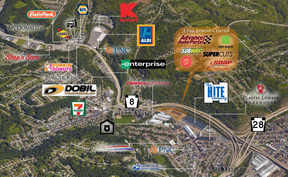 550-560 Butler St, Etna, PA for lease - Building Photo - Image 2 of 10