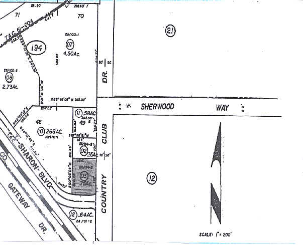 1130 Country Club Dr, Madera, CA à louer - Plan cadastral - Image 2 de 10