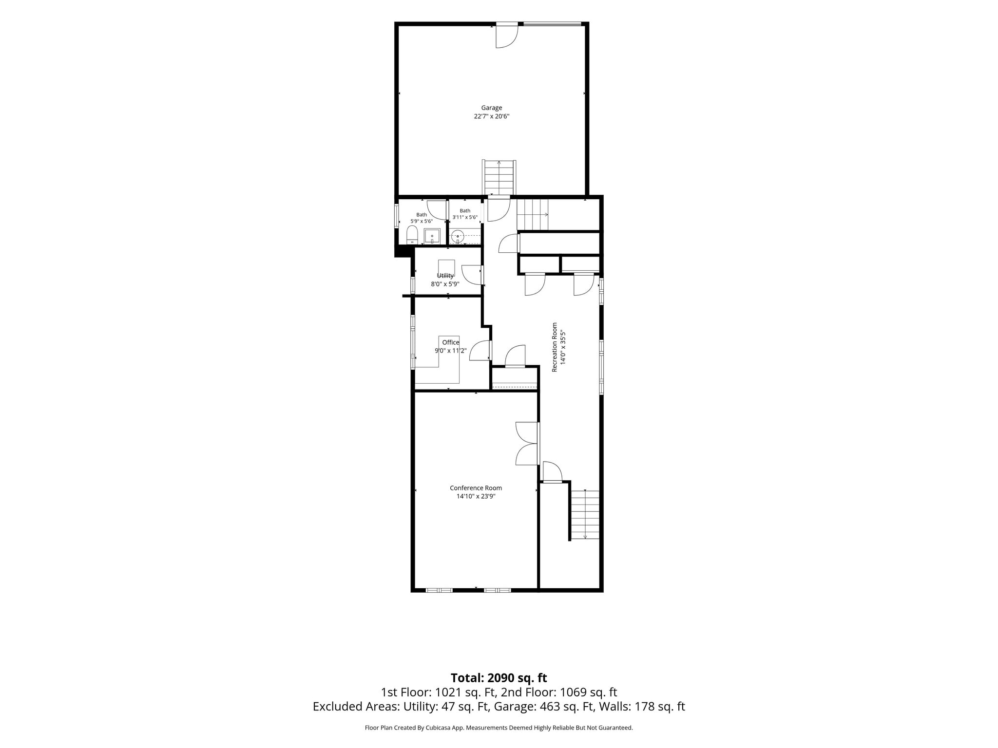 53 W 3rd Ave, Columbus, OH for sale Floor Plan- Image 1 of 41