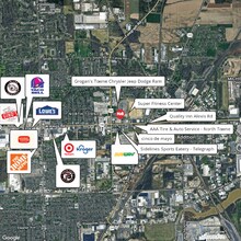 130 New Towne Square Dr, Toledo, OH - Aerial  map view