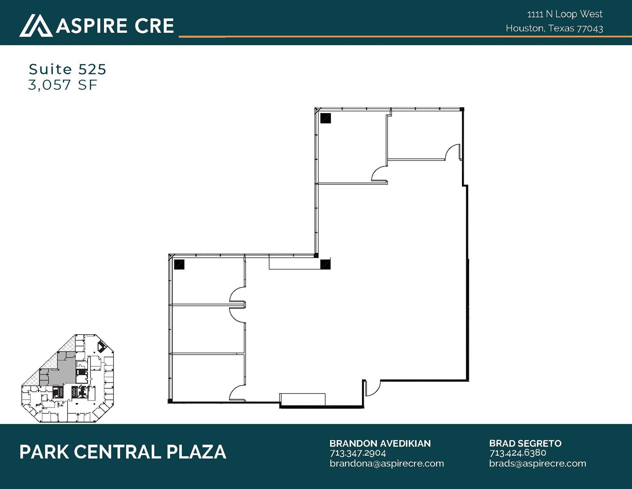 1111 N Loop W, Houston, TX for lease Floor Plan- Image 1 of 1