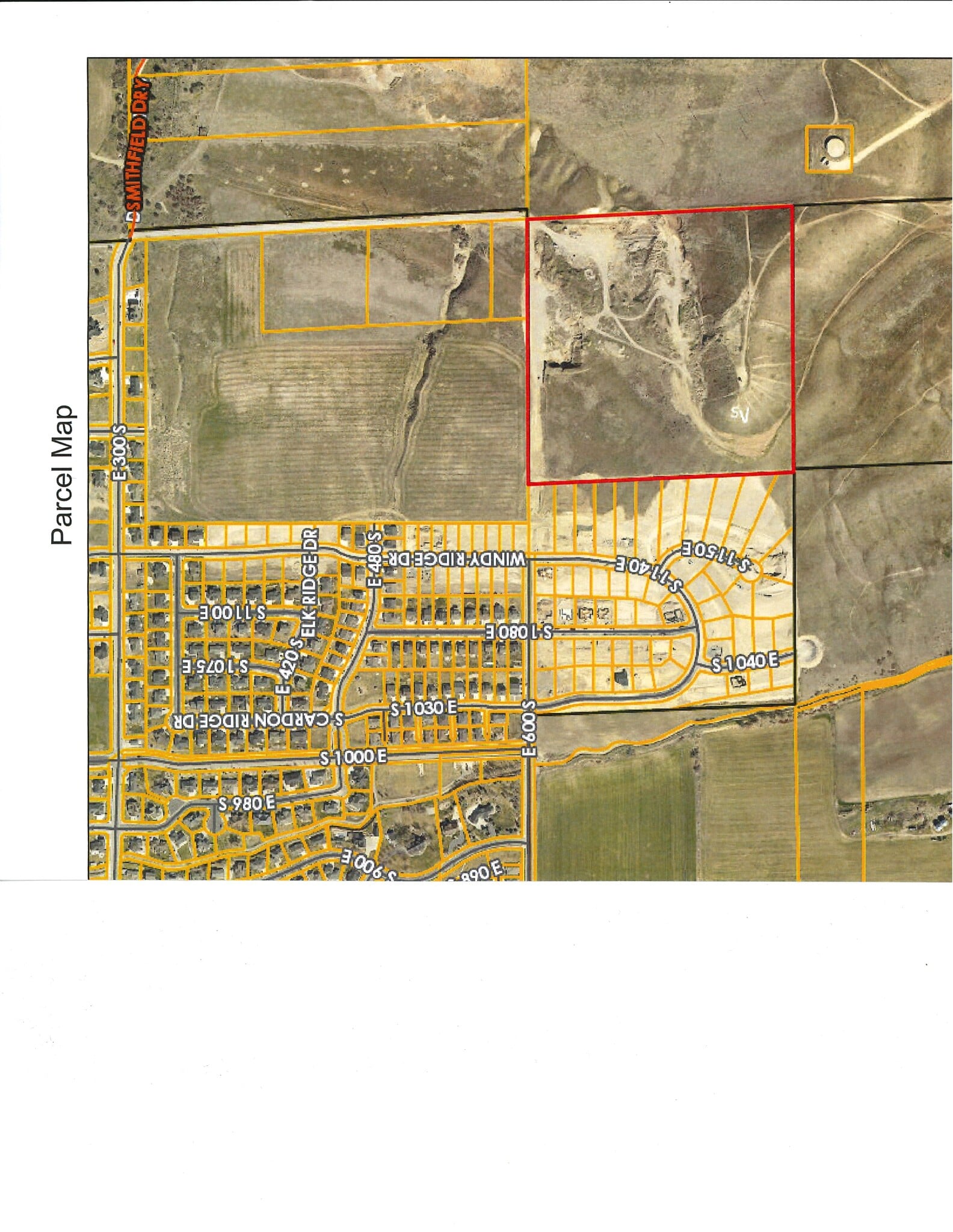 1200 E 600 S, Smithfield, UT à vendre Plan cadastral- Image 1 de 10