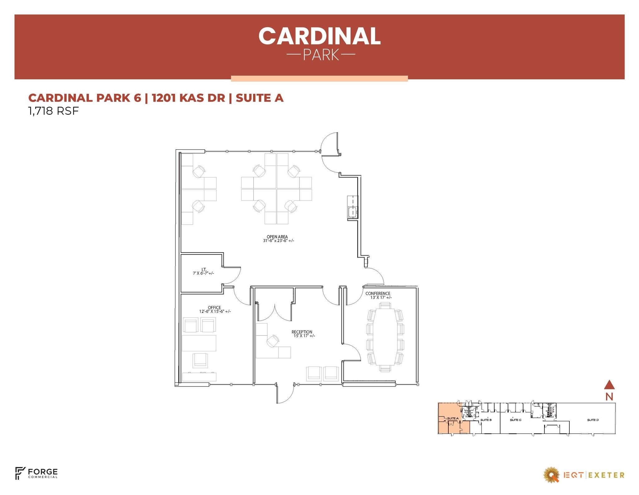 1703 N Plano Rd, Richardson, TX for lease Floor Plan- Image 1 of 1
