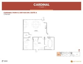 1703 N Plano Rd, Richardson, TX for lease Floor Plan- Image 1 of 1