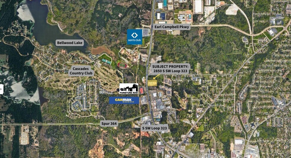 2850 S Southwest Loop 323, Tyler, TX à louer - Photo du bâtiment - Image 3 de 22