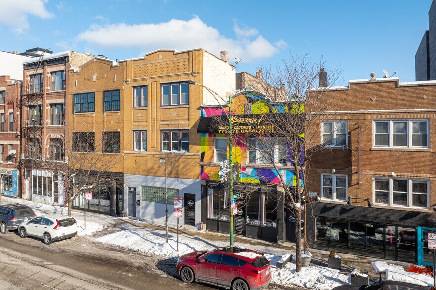 1417 N Ashland Ave, Chicago, IL à louer - Photo du bâtiment - Image 2 de 9