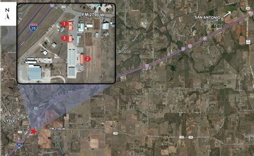 14640 S FM 2790 W, Lytle, TX - Aerial map view