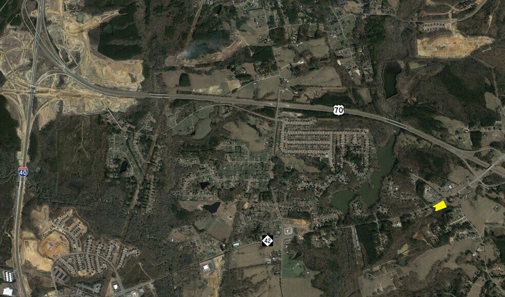 2859 Veterans Pky, Clayton, NC for sale - Aerial - Image 2 of 2