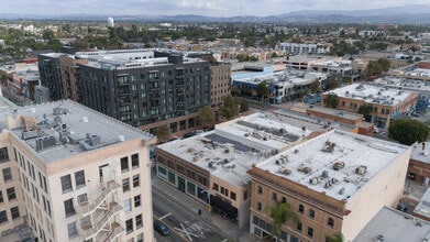 104 E 4th St, Santa Ana, CA - AERIAL  map view - Image1