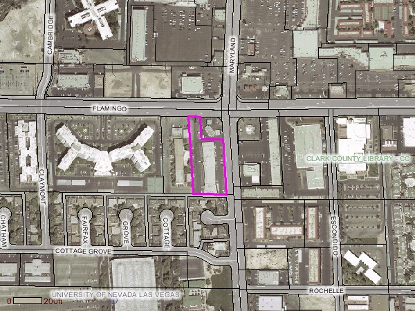 4137 S Maryland Pky, Las Vegas, NV à louer - Photo du bâtiment - Image 2 de 3