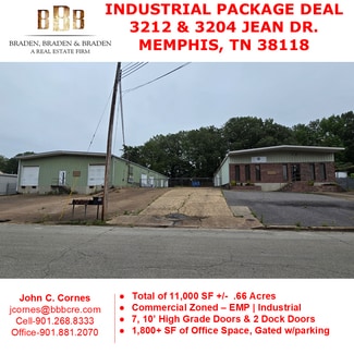 More details for 3212 Jean Dr, Memphis, TN - Industrial for Sale
