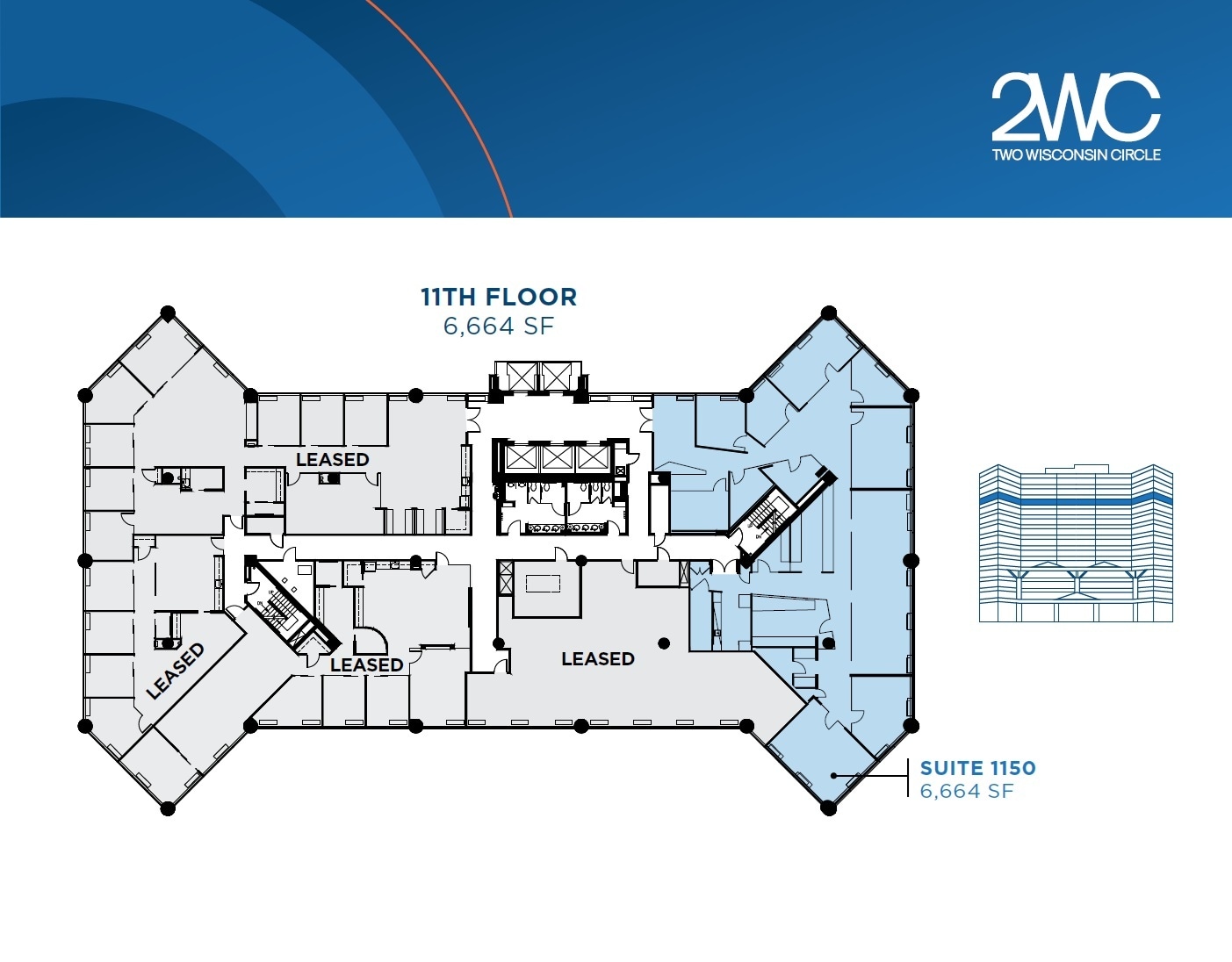 2 Wisconsin Cir, Chevy Chase, MD for lease Floor Plan- Image 1 of 1