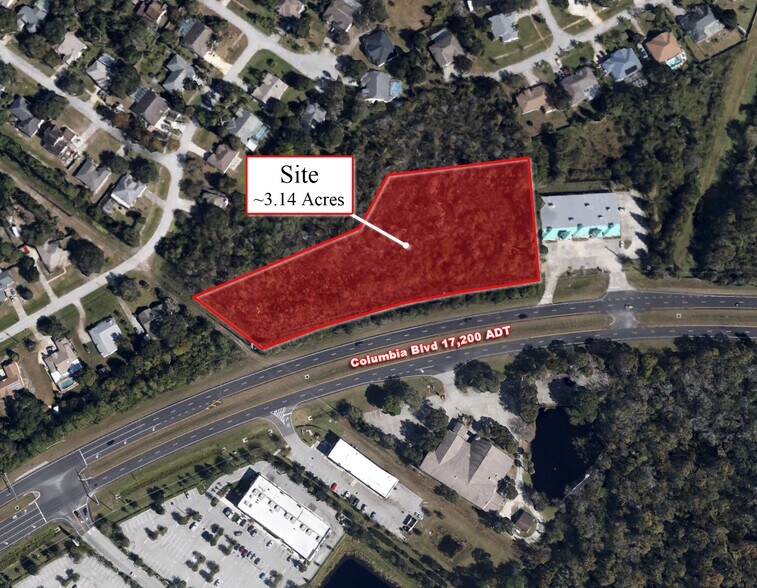 2960 Columbia blvd, Titusville, FL à vendre - Aérien - Image 2 de 2