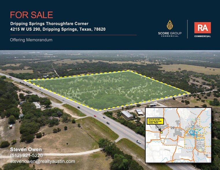 4215 US 290 Hwy, Dripping Springs, TX à vendre - Photo principale - Image 1 de 11