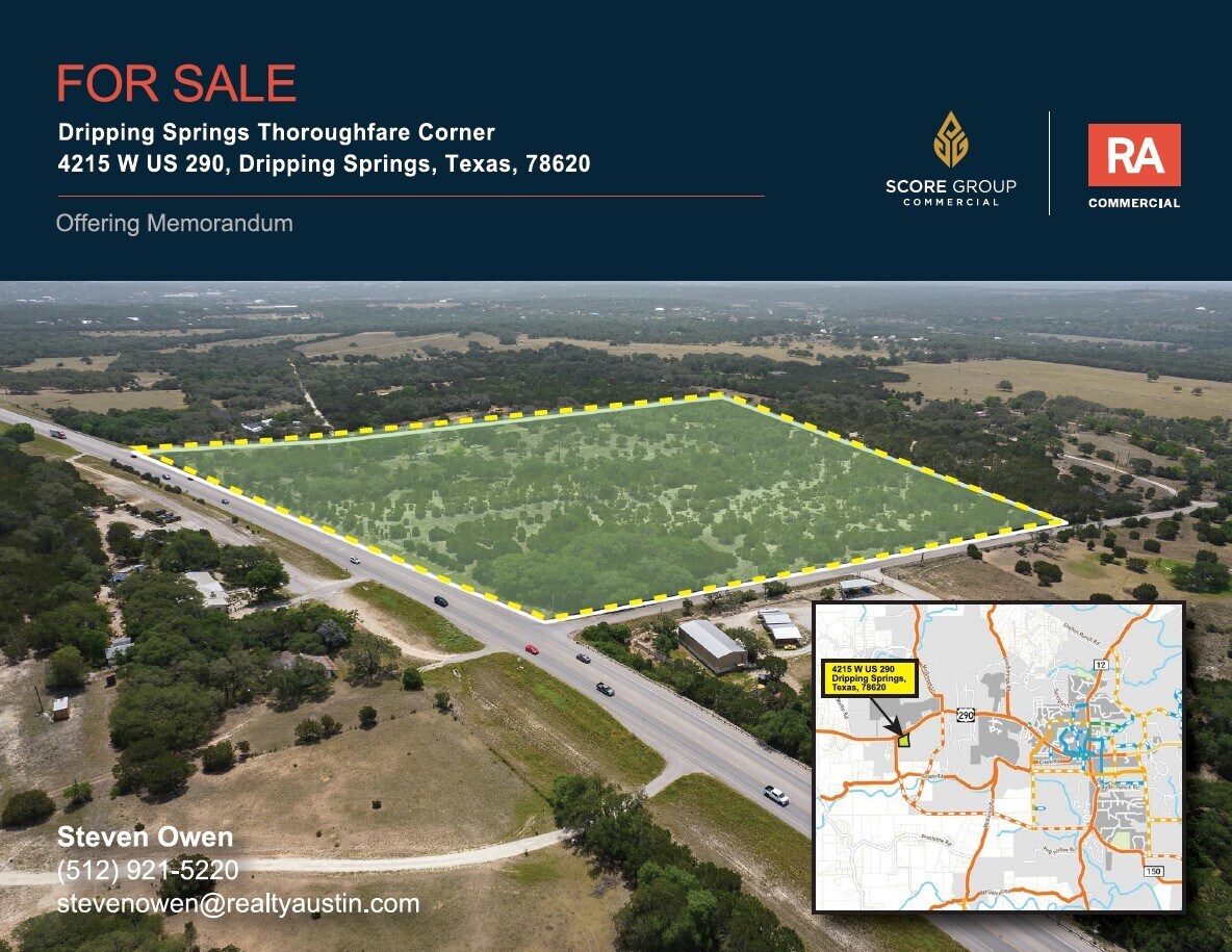 4215 US 290 Hwy, Dripping Springs, TX à vendre Photo principale- Image 1 de 12