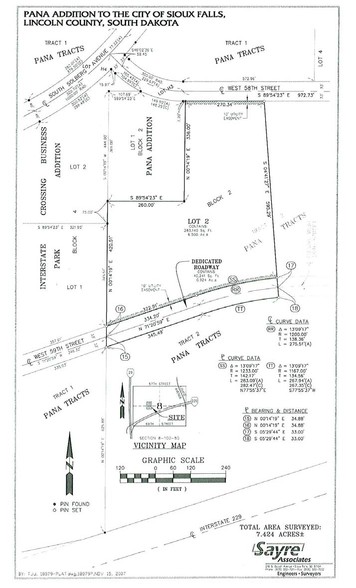 W 59th St, Sioux Falls, SD à vendre - Plan cadastral - Image 2 de 2