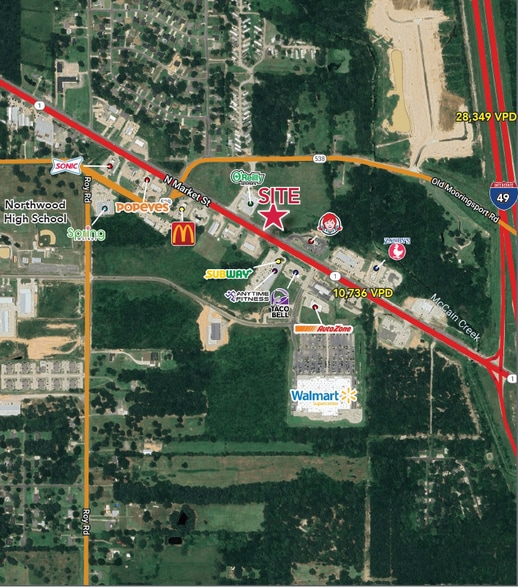 5836 Market st, Shreveport, LA à vendre - Photo du bâtiment - Image 2 de 3