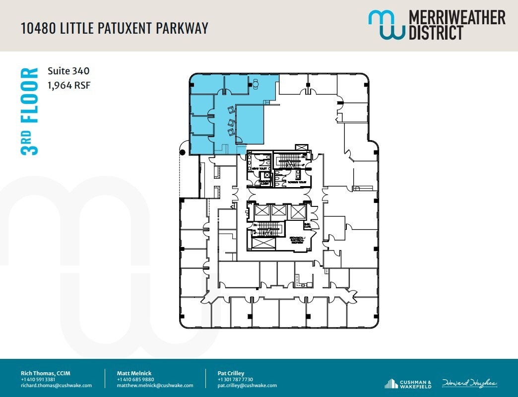 10480 Little Patuxent Pky, Columbia, MD for lease Floor Plan- Image 1 of 1