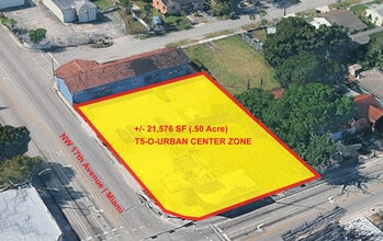 4510 NW 17th ave, Miami, FL - Aerial map view
