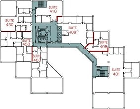 9191 Towne Centre Dr, San Diego, CA à louer Plan d’étage- Image 1 de 1