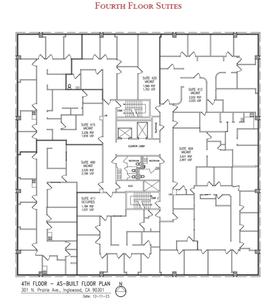 301 N Prairie Ave, Inglewood, CA for sale Floor Plan- Image 1 of 1