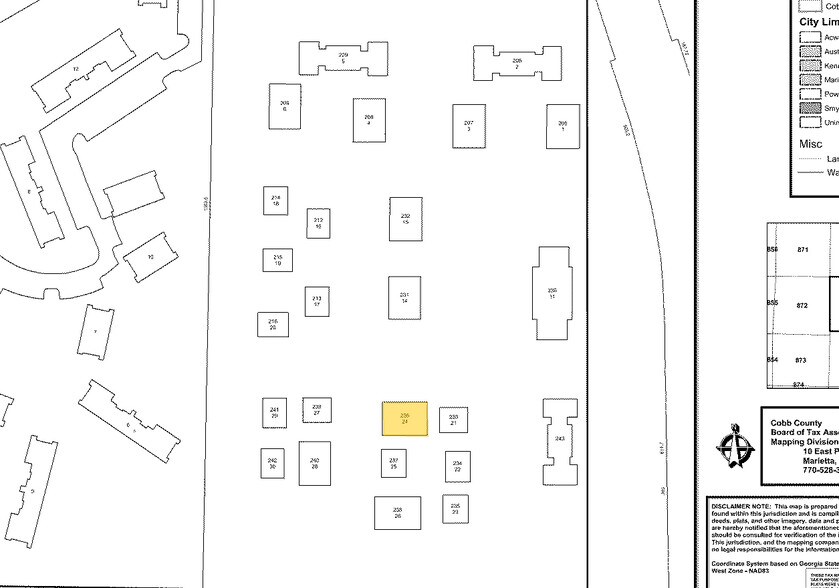 1640 Powers Ferry Rd SE, Marietta, GA à louer - Plan cadastral - Image 2 de 12