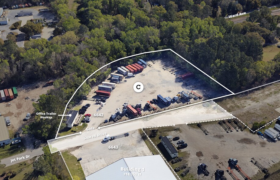 6643 Jet Park Dr, North Charleston, SC à louer - Photo du bâtiment - Image 3 de 18