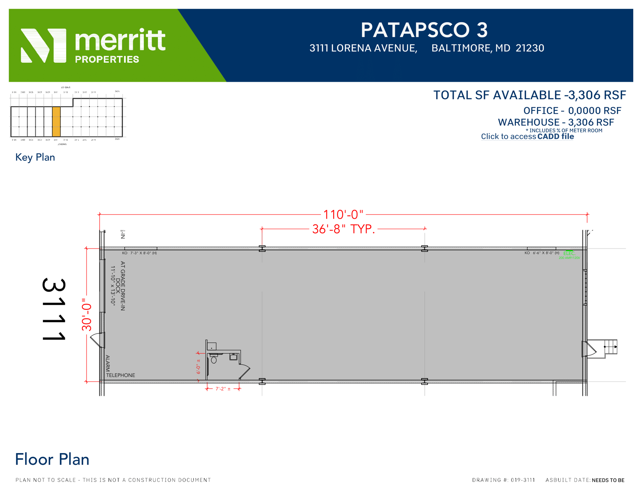2652-2664 W Patapsco Ave, Baltimore, MD for lease Floor Plan- Image 1 of 1