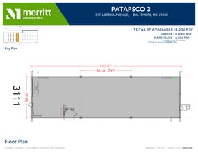 2652-2664 W Patapsco Ave, Baltimore, MD for lease Floor Plan- Image 1 of 1