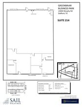 13000 Murphy Rd, Stafford, TX à louer Plan d’étage- Image 1 de 1