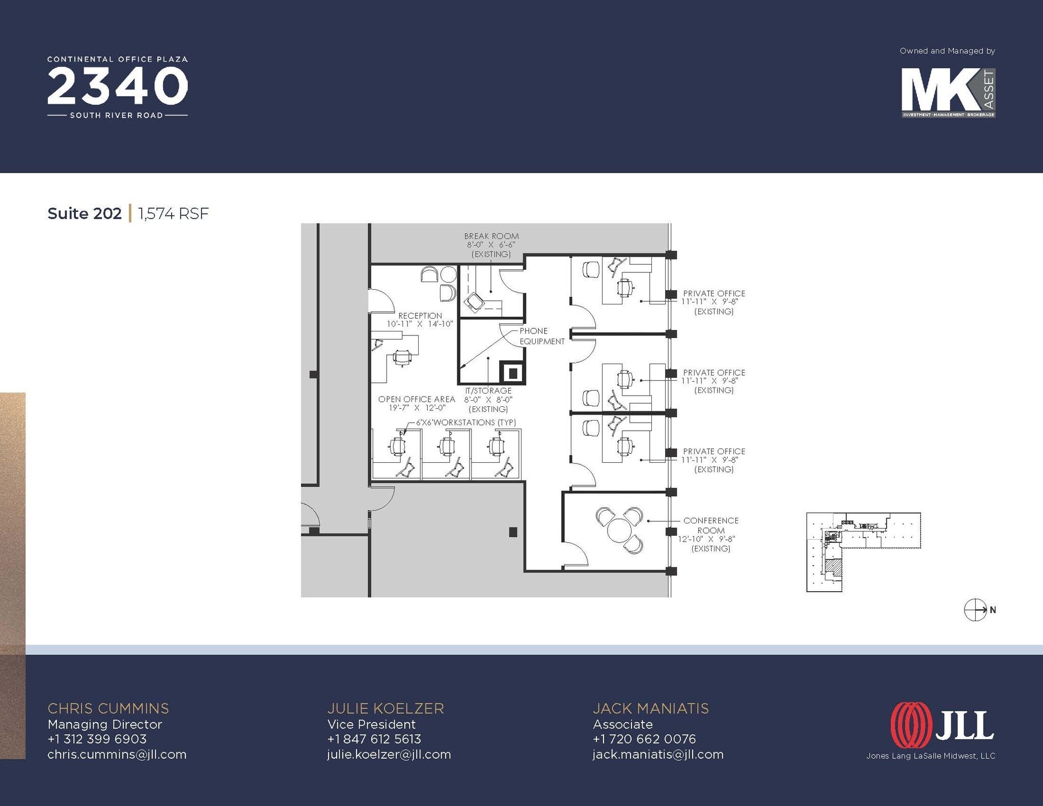 2340 S River Rd, Des Plaines, IL for lease Floor Plan- Image 1 of 1