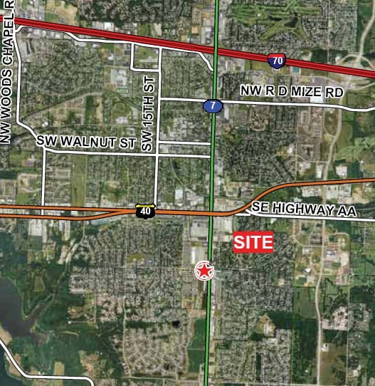 1801 SW Mo-7 Hwy, Blue Springs, MO for lease - Building Photo - Image 2 of 6