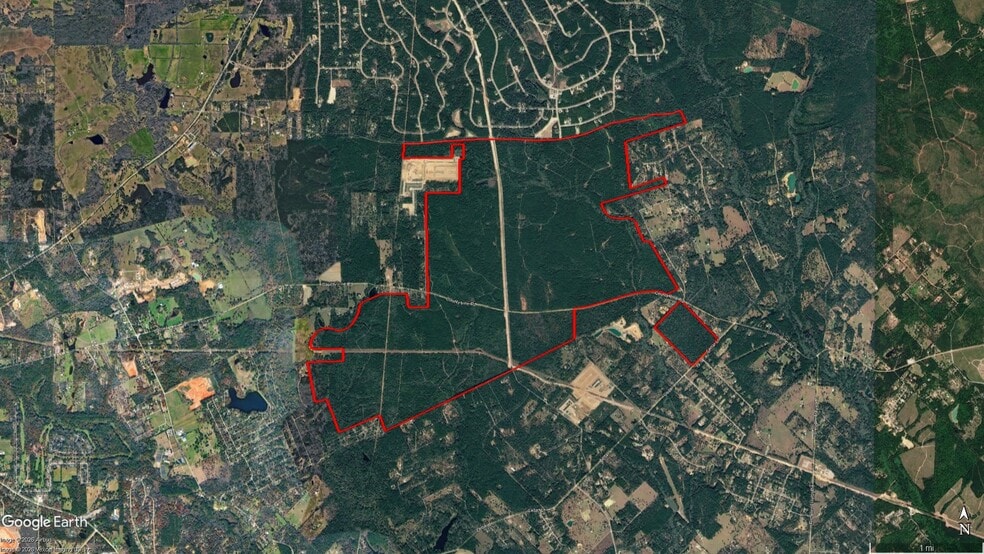 County Line Road, Willis, TX for sale - Aerial - Image 2 of 2