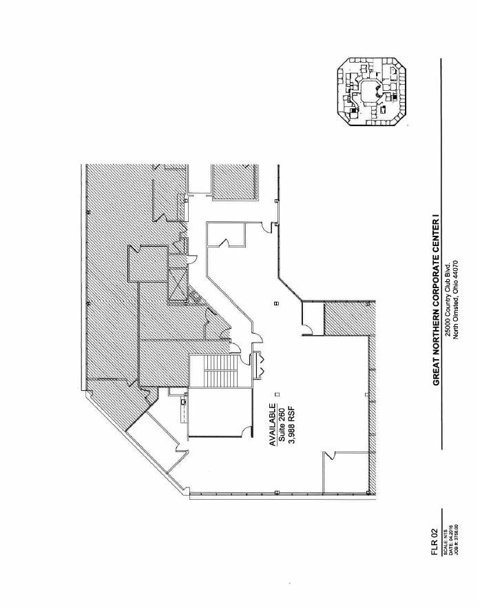 24950-25000 Country Club Blvd, North Olmsted, OH à louer Plan d  tage- Image 1 de 1