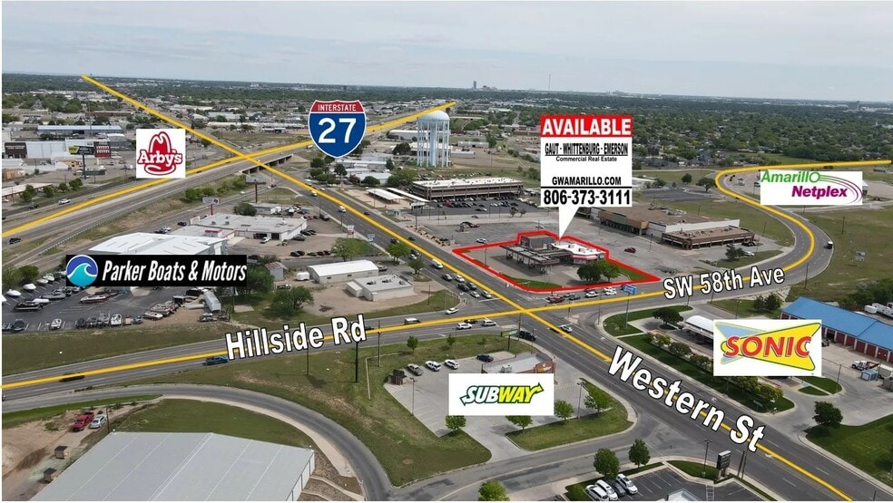 5815 S Western St, Amarillo, TX for sale - Aerial - Image 2 of 13