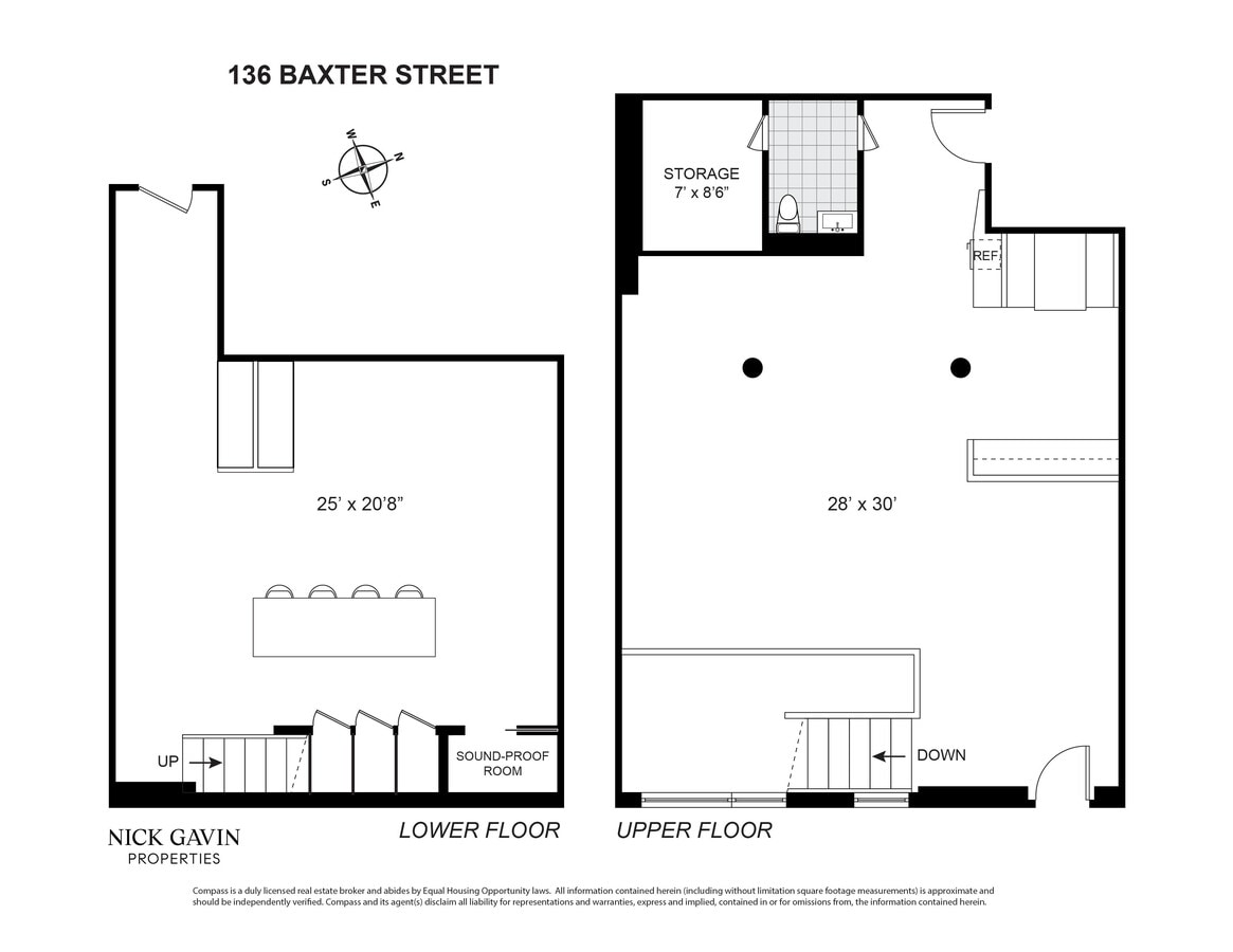 134-136 Baxter St, New York, NY 10013 - Unité 1B -  - Plan d’étage - Image 1 of 8