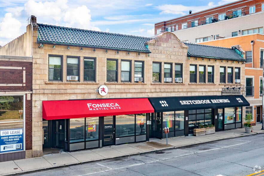 821-825 Chicago Ave, Evanston, IL for lease - Building Photo - Image 1 of 3