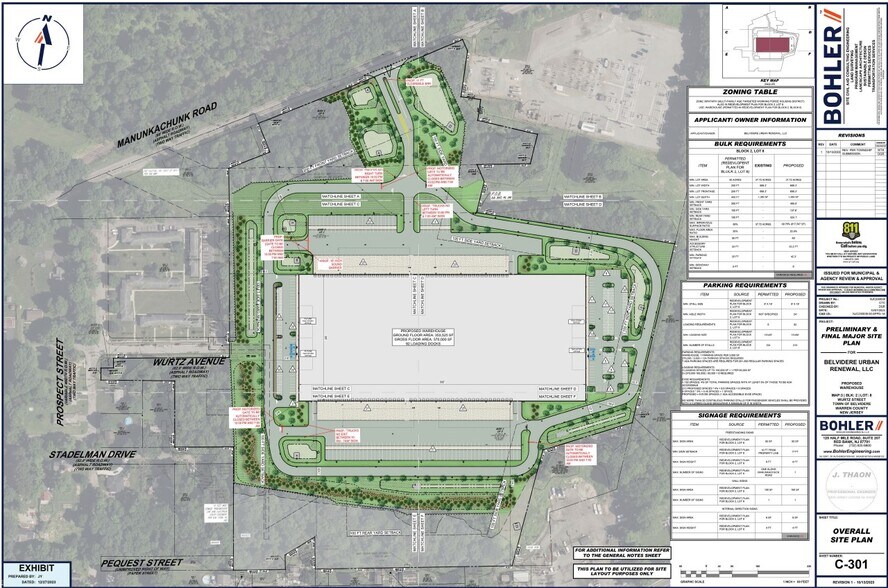 120 Manunka Chunk Road, Belvidere, NJ for lease - Site Plan - Image 2 of 2