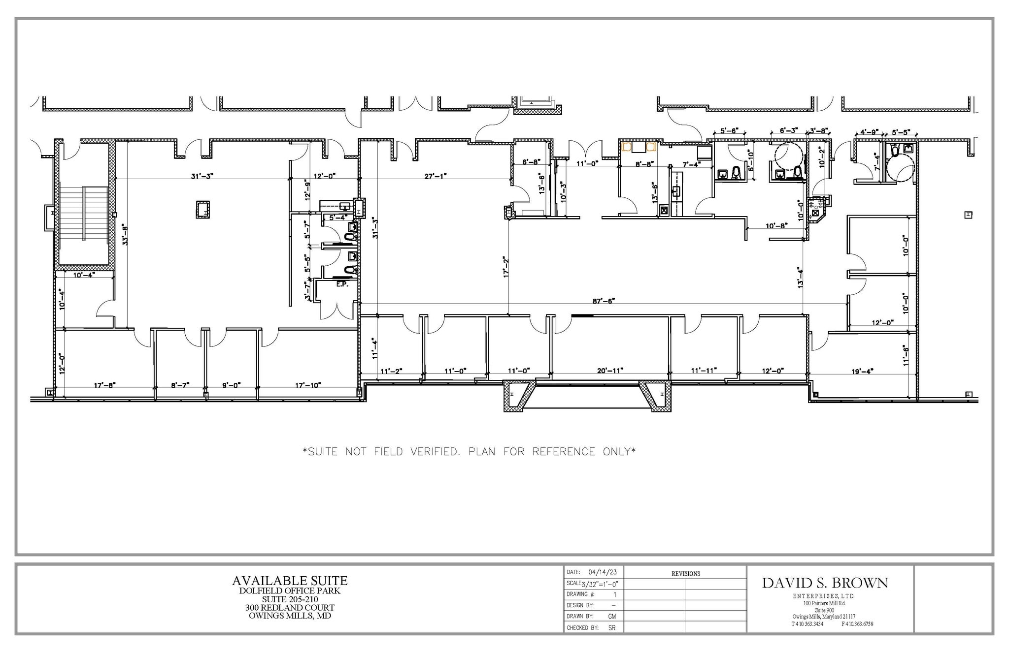 300 Redland Ct, Owings Mills, MD for lease Floor Plan- Image 1 of 1