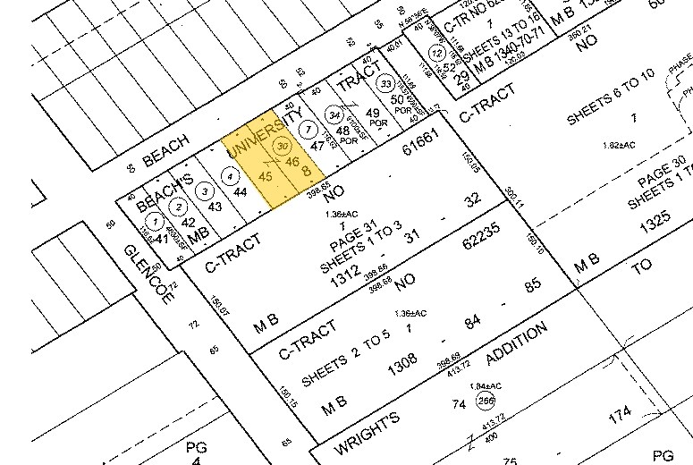 13360 Beach Ave, Marina Del Rey, CA à louer - Plan cadastral - Image 2 de 15