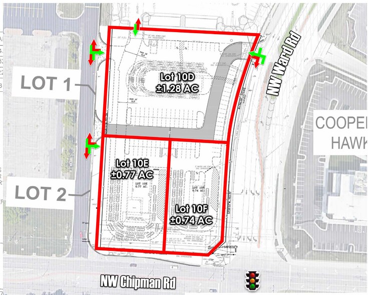 NW Chipman Rd & Ward Rd Rd, Lee's Summit, MO for lease - Site Plan - Image 2 of 4