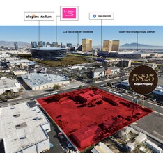 5825 Polaris Ave, Las Vegas, NV - Aerial  map view