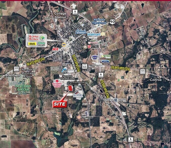 6607 Link Dr, Navasota, TX for sale - Building Photo - Image 2 of 2