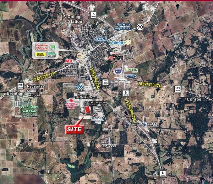 6607 Link Dr, Navasota, TX à vendre - Photo du bâtiment - Image 2 de 2