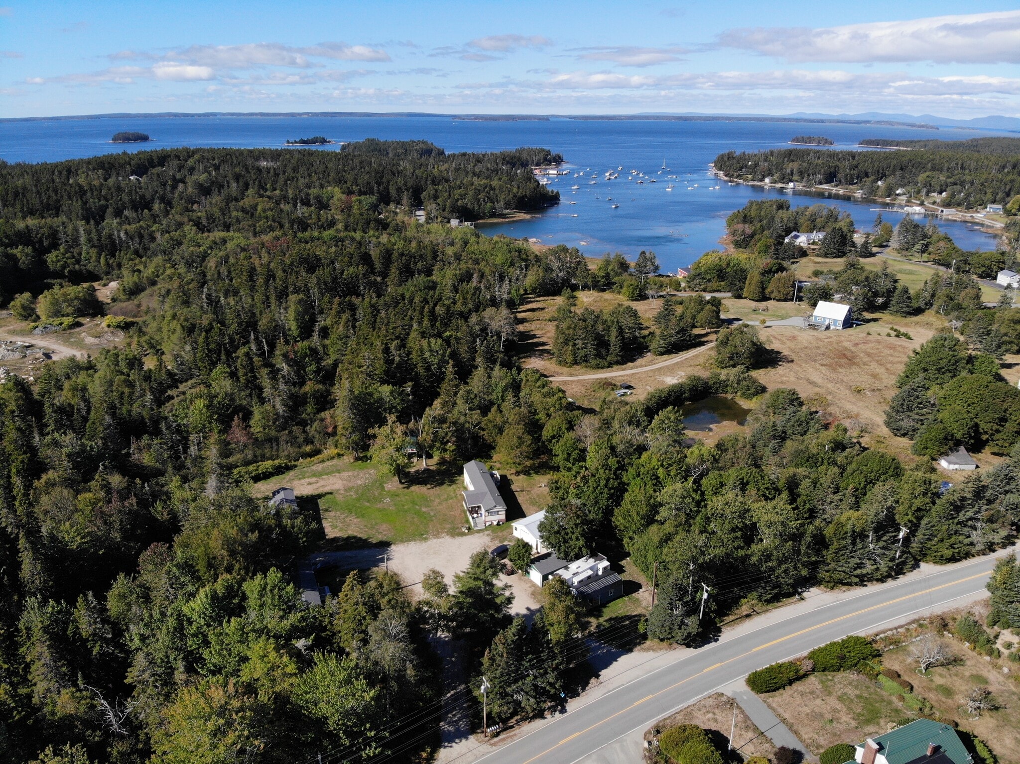 150 S Burnt Cove Rd, Stonington, ME for sale Aerial- Image 1 of 17