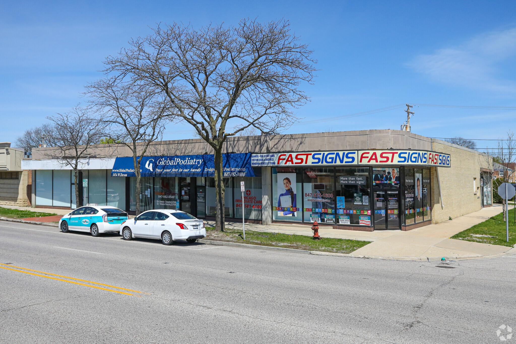 3450-3458 W Devon Ave, Lincolnwood, IL for lease Building Photo- Image 1 of 3